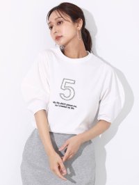 SCOTCLUB/スコットクラブ SCOTCLUB No5ロゴ刺繍デザインTEE/508199448