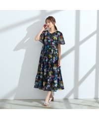 Rose Tiara(L SIZE)/【手洗い可】水彩フラワーワンピース/508199571