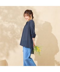 Rose Tiara(L SIZE)/【接触冷感/手洗い可】バックロングブラウス/508199574