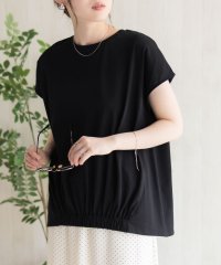 HusHusH/ハッシュアッシュ HusHusH 裾ゴムフレンチTシャツ/508199655