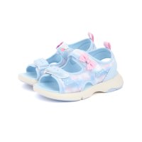 moonstar/ムーンスター MoonStar キッズ サンダル スーパースター ラブラッシュ LV1219 女の子 バネのチカラ 子供靴 マジックテープ リボン/508199752