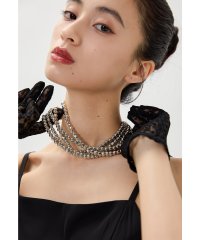 niana/ニアナ niana ドットネックレス ショート ボールチェーン ボリューム ゴールド シルバー 結婚式 二次会 同窓会 成人式 パーティー お呼ばれ オケージョ/508199766