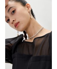 niana/ニアナ niana アンティークチェーンネックレス 二連 ゴールド シルバー 結婚式 二次会 同窓会 成人式 パーティー お呼ばれ オケージョン/508199767