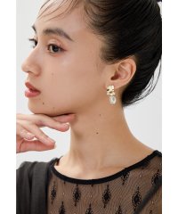 niana/ニアナ niana メタルパールピアス 両耳 パール ゴールド シルバー 結婚式 二次会 同窓会 成人式 パーティー お呼ばれ オケージョン フォーマル/508199770