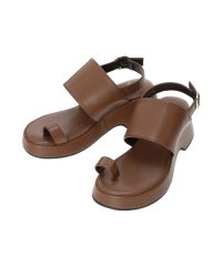 Te chichi TERRASSE/厚底ヒールストラップサンダル《2025summer catalog item》/508199785