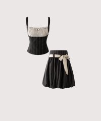 LA POMME petit/ラポミ プチ LA POMME petit Princess Gather Balloon Skirt Set Up/508199836