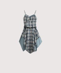 LA POMME petit/ラポミ プチ LA POMME petit French Dyed Ruffle Cami Dress/508199837