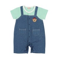 petit main/プティマイン petit main サロペ風半袖カバーオール【返品不可商品】/508200103