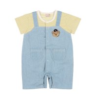 petit main/プティマイン petit main サロペ風半袖カバーオール【返品不可商品】/508200103