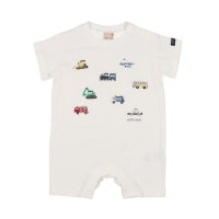 petit main/プティマイン petit main 【リンク】働く車刺繍カバーオール【返品不可商品】/508200104