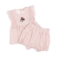 petit main/プティマイン petit main 【Disney】肩フリルチュニックセットアップ【返品不可商品】/508200110