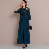 form forma/フォルムフォルマ form forma 【マザードレス】form formaオリジナル/ウエストクロスレースロングドレス/結婚式/パーティー/508200116
