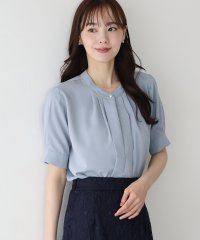 BLUEEAST/ブルーイースト BLUEEAST 2WAYフロントタック半袖ブラウス/508200154