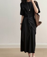 ARGO TOKYO/アルゴトウキョウ ARGO TOKYO 2WAY Crew－neck CutSew Onepiece 29102 2ウエイクルーネックカットソーワンピース カッ/508200231