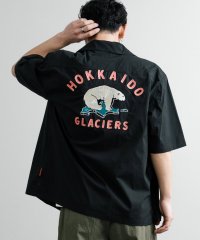 Rocky Monroe/ロッキーモンロー Rocky Monroe カジュアルシャツ 半袖 開襟 オープンカラー スーベニア刺繍 メンズ レディース 古着 オーバーサイズ 韓国 KRI/508200233