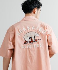 Rocky Monroe/ロッキーモンロー Rocky Monroe カジュアルシャツ 半袖 開襟 オープンカラー スーベニア刺繍 メンズ レディース 古着 オーバーサイズ 韓国 KRI/508200233