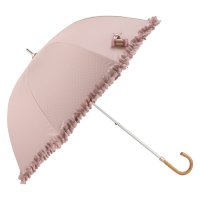 LANVIN en Bleu/ランバン オン ブルー LANVIN en Bleu 日傘 完全遮光 晴雨兼用 長傘 雨傘 レディース 50cm 軽量 UVカット 一級遮光 遮熱 ドビーフリル/508200242