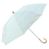 LANVIN COLLECTION/ランバン コレクション LANVIN COLLECTION 折りたたみ傘 2段 雨傘 スカラ刺繍 48cm UVカット 遮光 遮熱 12089－51/508200250