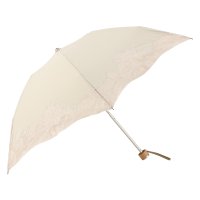 LANVIN COLLECTION/ランバン コレクション LANVIN COLLECTION 折りたたみ傘 3段 雨傘 日傘 T/C 50cm UVカット 12093－02/508200252