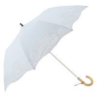 LANVIN COLLECTION/ランバン コレクション LANVIN COLLECTION 折りたたみ傘 2段 雨傘 日傘 T/C 50cm UVカット 12093－51/508200253