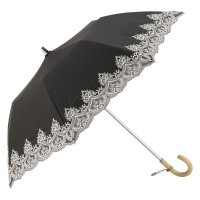 LANVIN COLLECTION/ランバン コレクション LANVIN COLLECTION 折りたたみ傘 2段 雨傘 日傘 晴雨兼用 50cm UVカット 12094－51/508200255