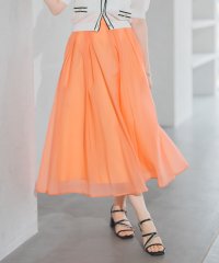MISCH MASCH/ミッシュマッシュ MISCH MASCH 2025春夏新作 シアーカラースカート/508200321