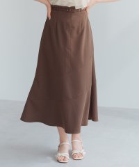 MISCH MASCH/ミッシュマッシュ MISCH MASCH 2025春夏新作 アシンメトリー切替Aラインスカート/508200326