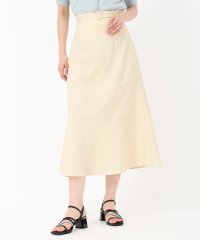 MISCH MASCH/ミッシュマッシュ MISCH MASCH 2025春夏新作 アシンメトリー切替Aラインスカート/508200326