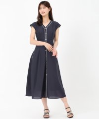 MISCH MASCH/ミッシュマッシュ MISCH MASCH 2025春夏新作 配色パイピングフレンチワンピース/508200332