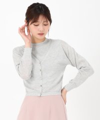 MISCH MASCH/ミッシュマッシュ MISCH MASCH 2025春夏新作 ラメシアーVネックカーディガン/508200343