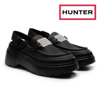 HUNTER/ハンター HUNTER ローファー レディース WFF3102LEA ハンター W REF FLATFORM METAL HEEL STRAP LOAFER 本/508200362