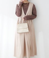 NICE CLAUP/OLIVE des OLIVE OUTLET/【natural couture】ツイルクロスBIGチェックフロッキーワンピース/508200459