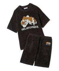 GELATO PIQUE HOMME/【ONLINE限定】【HOMME】エアリーモコドッグジャガードプルオーバー&ハーフパンツセット/508200477
