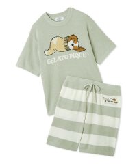 GELATO PIQUE HOMME/【ONLINE限定】【HOMME】エアリーモコドッグジャガードプルオーバー&ハーフパンツセット/508200477