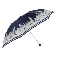 Aquascutum/アクアスキュータム AQUASCUTUM 傘 長傘 雨傘 レディース 55cm 婦人長傘 オフ ホワイト ネイビー 1AQ 17066/508200497