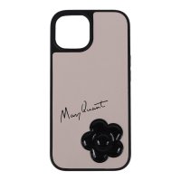 MARY QUANT/マリークワント MARY QUANT スマホケース iPhone16e iPhone15 14 13 ケース エナメル デイジー ハイブリッド レディース アイ/508200525