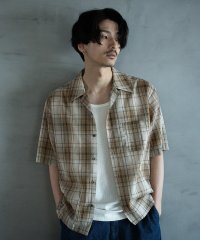 RATTLE TRAP/オープンカラーアメリカンチェックシャツ/508200586