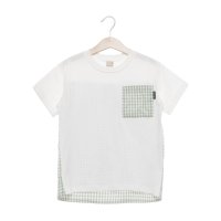 petit main/プティマイン petit main ギンガムポケット半袖Tシャツ/508200661