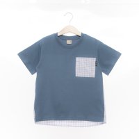 petit main/プティマイン petit main ギンガムポケット半袖Tシャツ/508200661