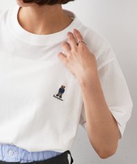 THE FINAL VIEW/ザ ファイナル ビュー THE FINAL VIEW TEDDY BEAR ワンポイント刺繍 Tシャツ テディベア ユニセックス/508200669