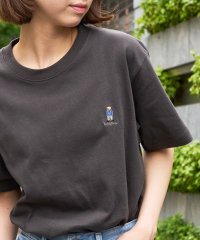 THE FINAL VIEW/ザ ファイナル ビュー THE FINAL VIEW TEDDY BEAR ワンポイント刺繍 Tシャツ テディベア ユニセックス/508200669