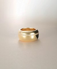COCOSHNIK /K18ダイヤモンド ラインダイヤワイド リング/508200680