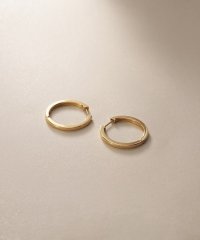 COCOSHNIK /K10平打ちフープ ワンタッチピアス/508200690