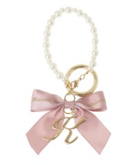 Maison de FLEUR/メゾン ド フルール Maison de FLEUR イニシャルリボンパールチャーム/508200743
