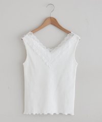 NICE CLAUP/OLIVE des OLIVE OUTLET/前後２ＷＡＹテレコレースタンク/508200791