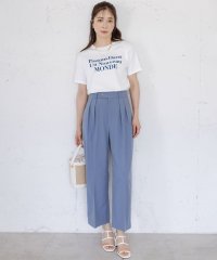 KUMIKYOKU（LARGE SIZE）/【接触冷感・WEB限定】スーパーライトストレッチ ワイドパンツ/508200800