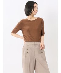 m.f.editorial/イノウェーブ/INNOWAVE マイクロチュール 半袖Tシャツ/508200822