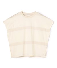 GALERIE VIE/ファインコットン ワイドクルーネックプルオーバー/508200829