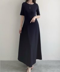 Meiru/メイル Meiru Meiru バックオープンフレアカットワンピース【ペチワンピースセット】/508201190