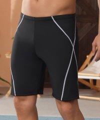 TeddyShop/テディショップ Teddyshop メンズ水着 ライン配色スイムハーフパンツ 【返品不可商品】/508201221